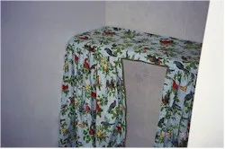 Privacy Curtains at The Cat Chalet